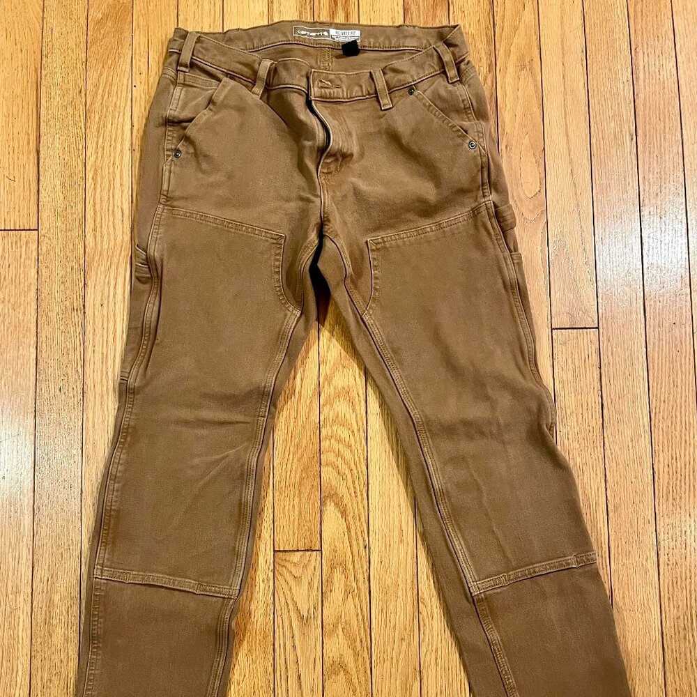 Carhartt Brown Straight Leg Pants - Picture 7 of 9